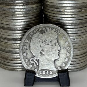 Barber Quarter 90% Silver Coin - Circulated